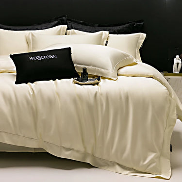 Classic Gray Purple Hotel Quality Egyptian Cotton 1000TC Bedding Set
